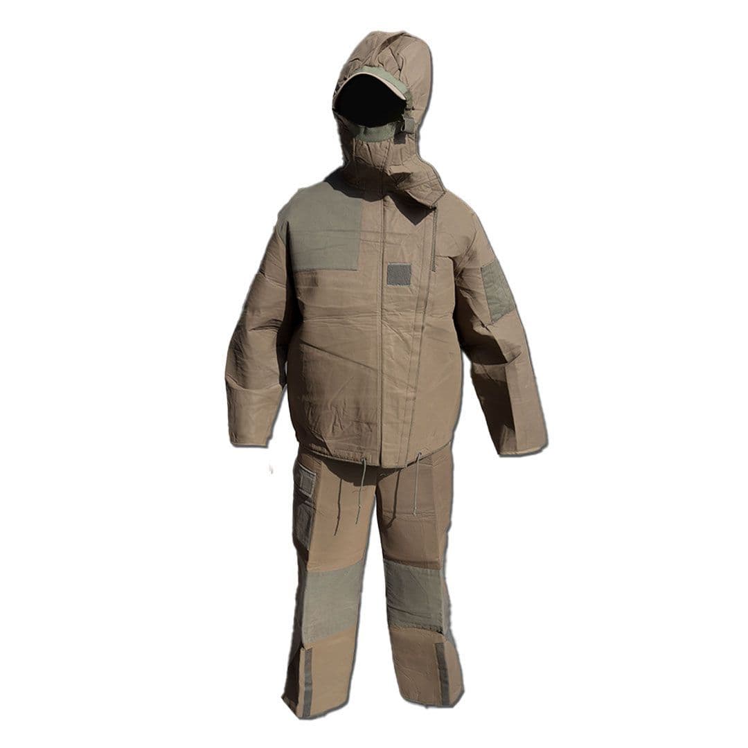 French Military Brown NBC Protective Suit - Trousers & Jacket