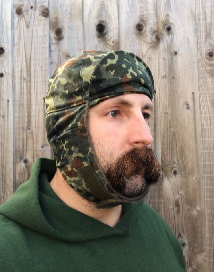 German Military Flecktarn Camouflage Winter Hat