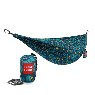 Grand Trunk Tech Double Printed Camping Hammock in Eden Print