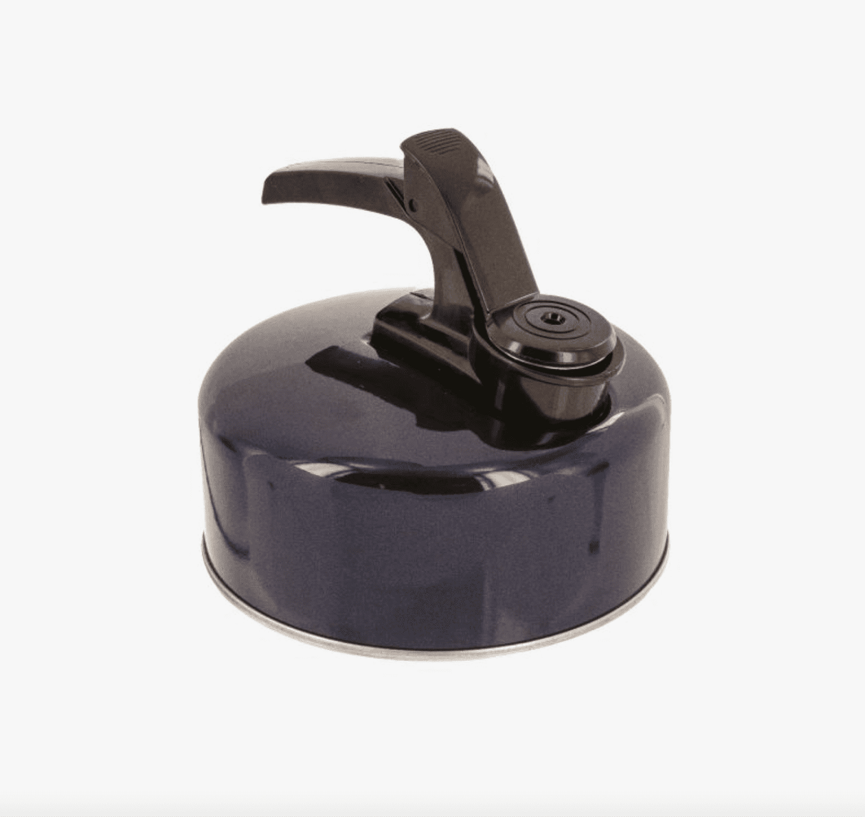 Highlander Aluminium Whistling Camping Kettle 1L - Dark Navy