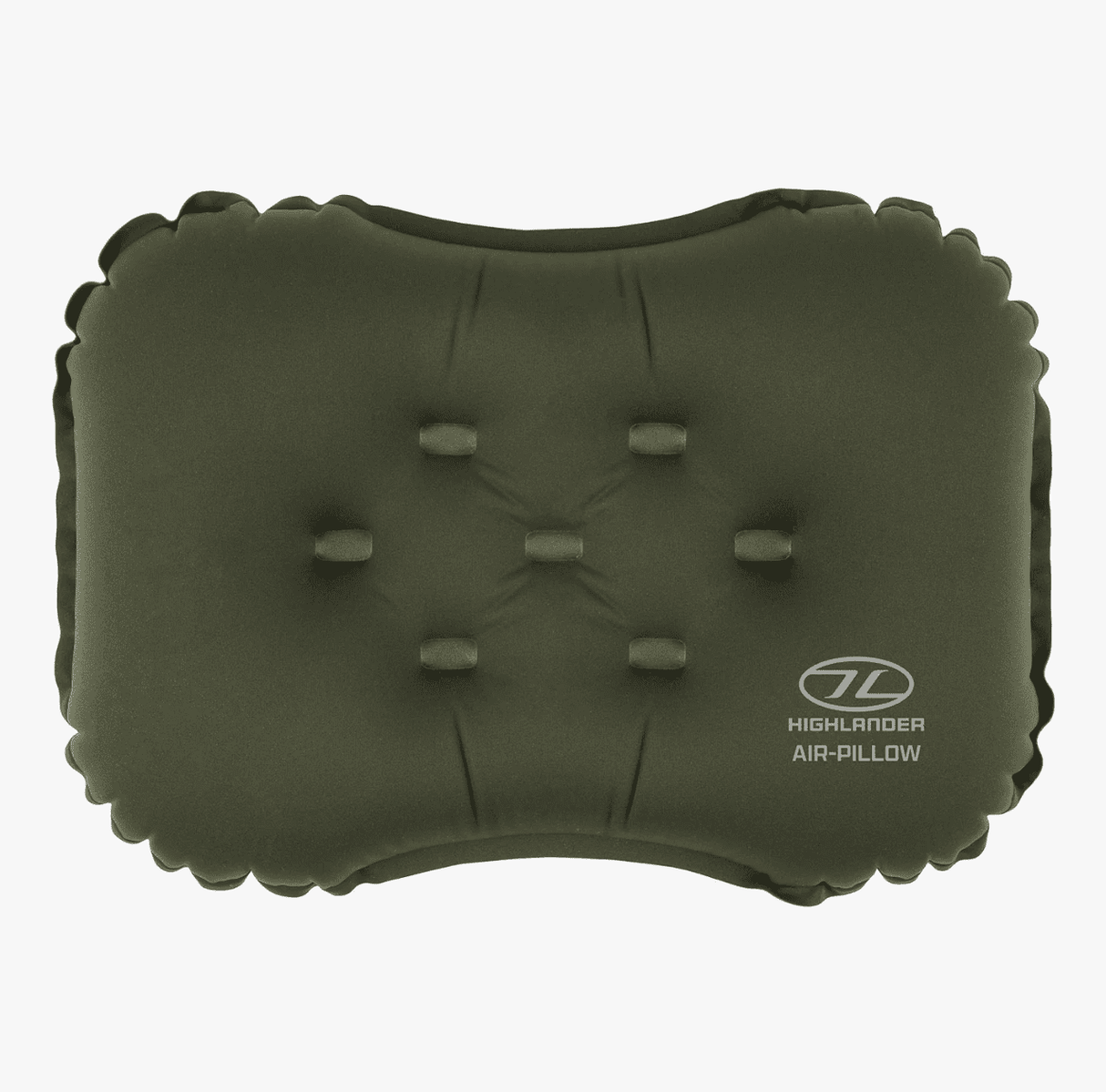 Highlander Nap Pak Camping Air Pillow - Olive