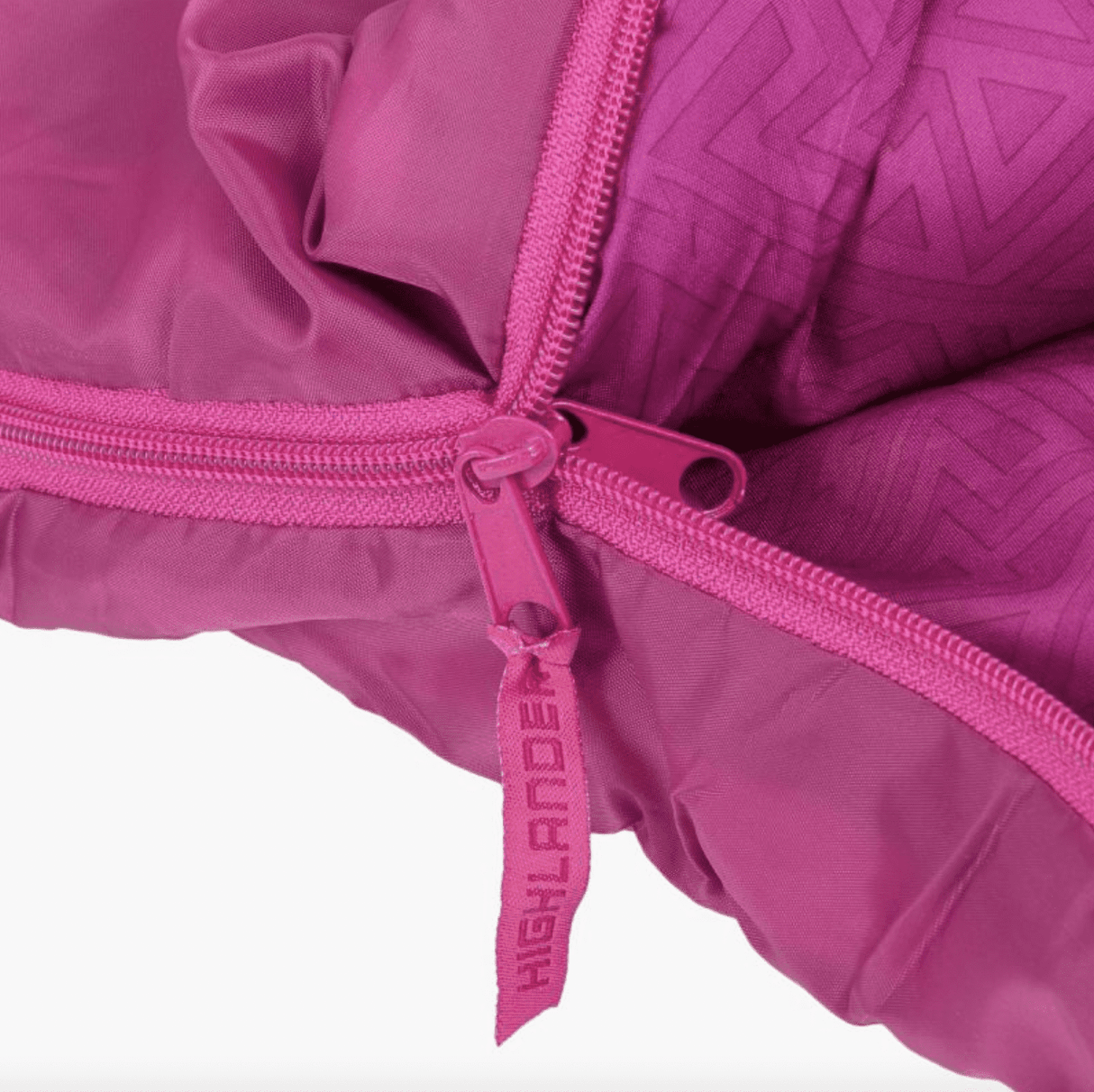 Highlander Sleepline Junior Kids Mummy Sleeping Bag - Pink