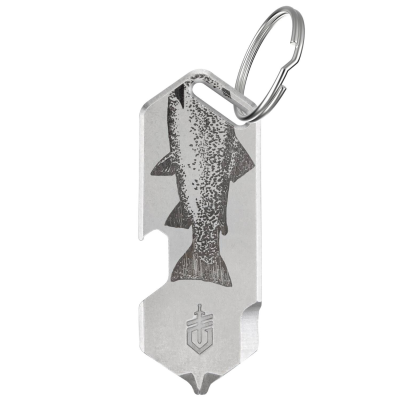 Gerber Shard DT Fish Keychain Tool - Silver
