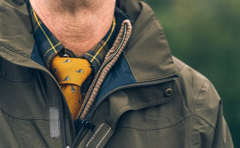 Jack Pyke Silk Tie Partridge