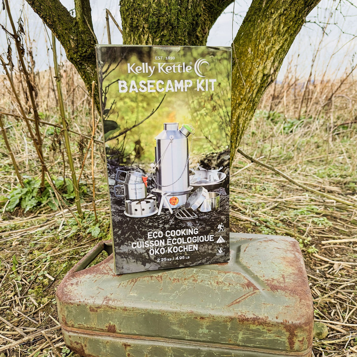 Kelly Kettle Ultimate Base Camp Kit Large Stainless Steel