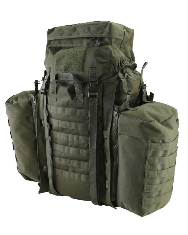 Kombat UK 90L Tactical Assault Pack Bag - Olive