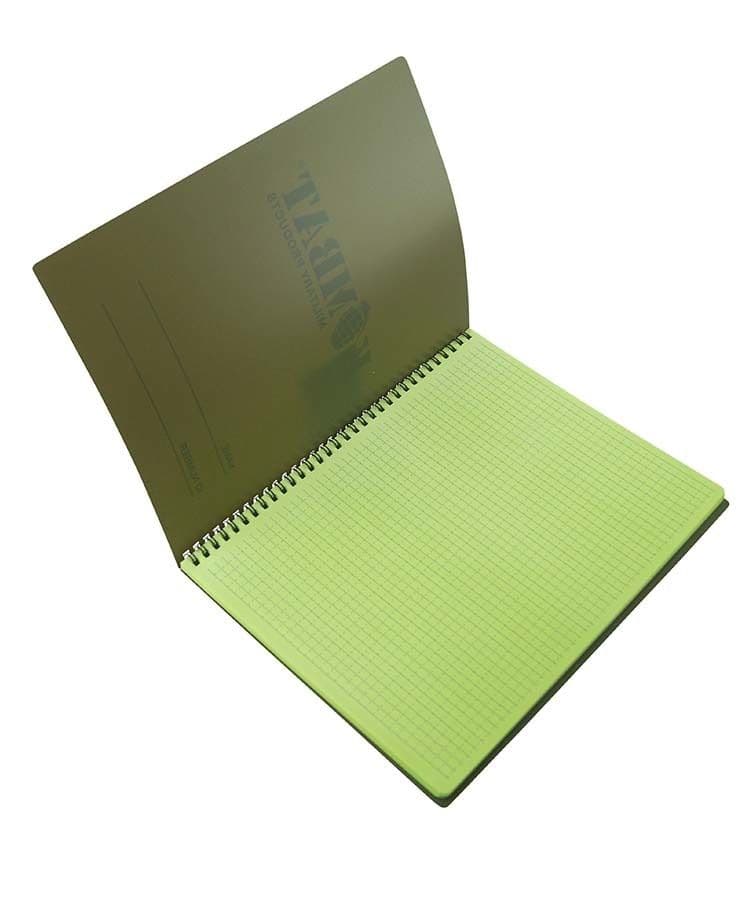 Kombat UK A4 Waterproof Notebook with Grid Lines