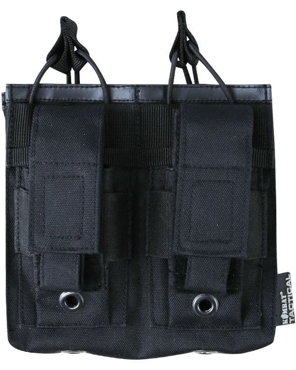 Kombat UK Alpha Mag with Pistol Mag Double - Black