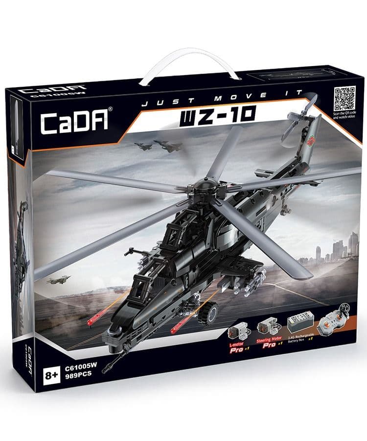 Kombat UK Apache Style Attack Helicopter Blocks - C61005W