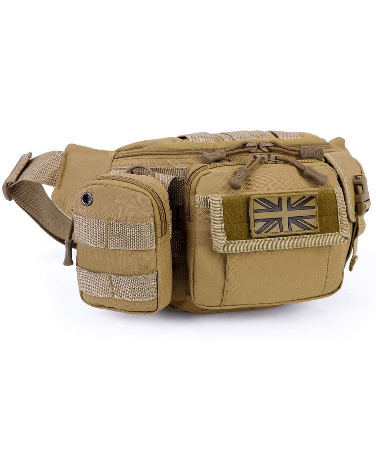 Kombat UK Delta Waist Bag - Coyote Brown