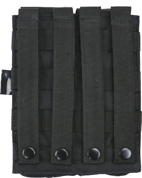 Kombat UK Double Mag Pouch with Pistol Mag - Black