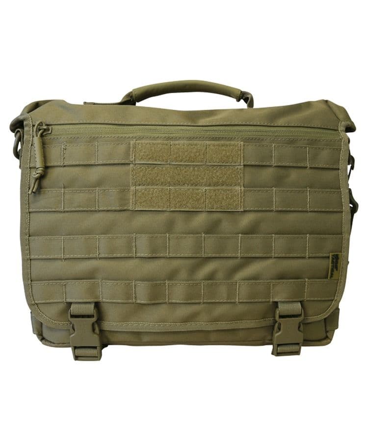 Kombat UK Medium Messenger Bag - 20L Capacity, Coyote Brown Colour