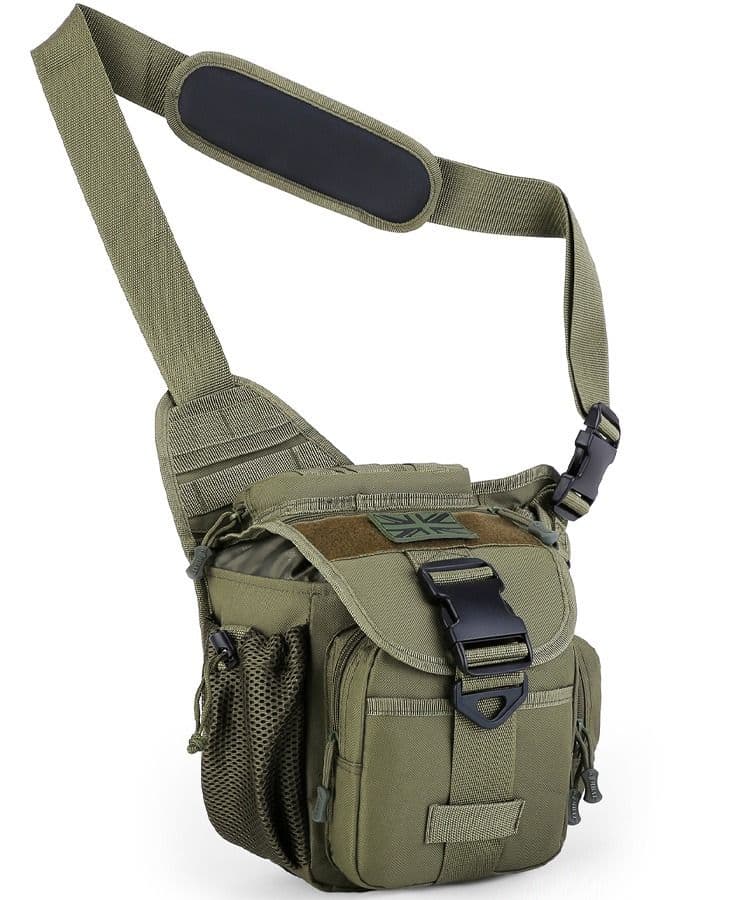 Kombat UK Multifunction Sling Bag - Olive Green