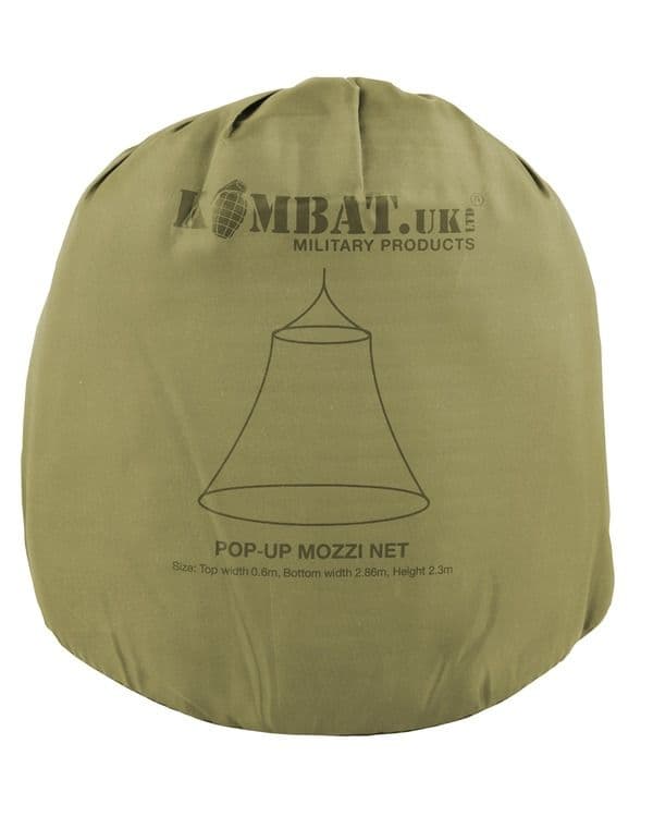 Kombat UK Pop Up Mozzi Net - Mosquito Net Bed Canopy