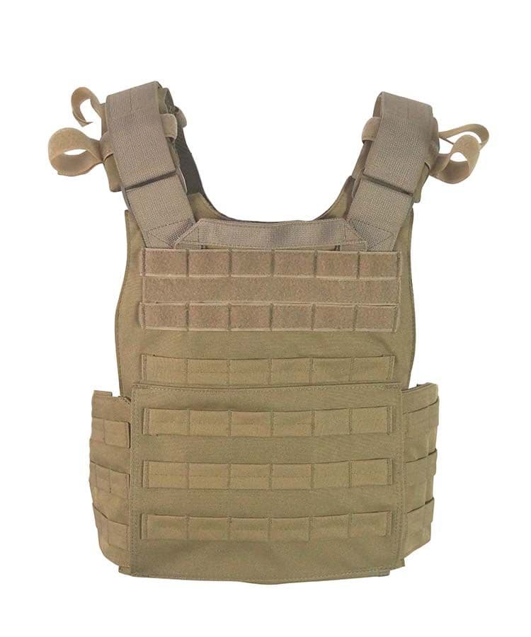 Kombat UK Raider Buckle-Tek Plate Carrier Vest - Coyote