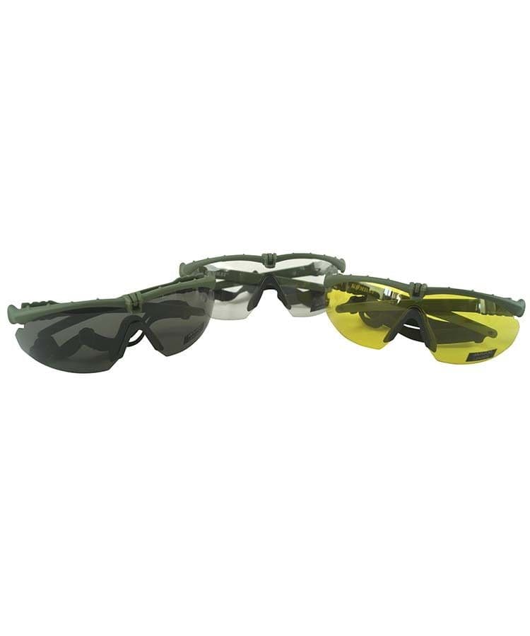 Kombat UK Ranger Glasses with Smoke Lenses -  Olive Frame