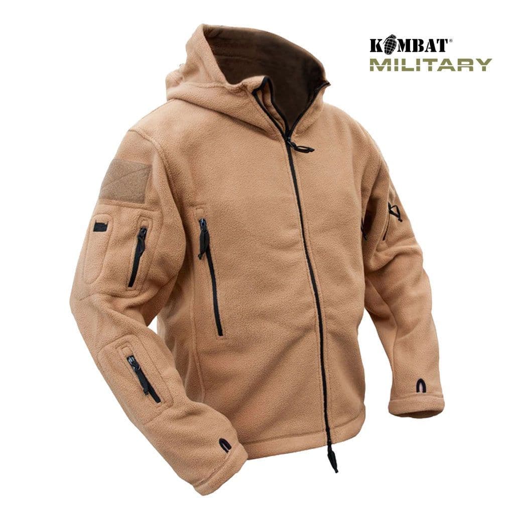 Kombat UK Recon Fleece Hoodie in Coyote