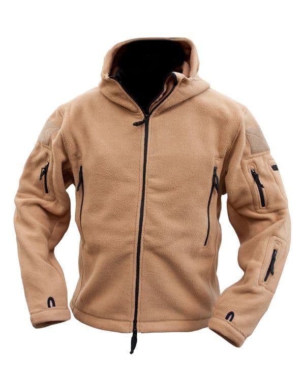 Kombat UK Recon Fleece Hoodie in Coyote