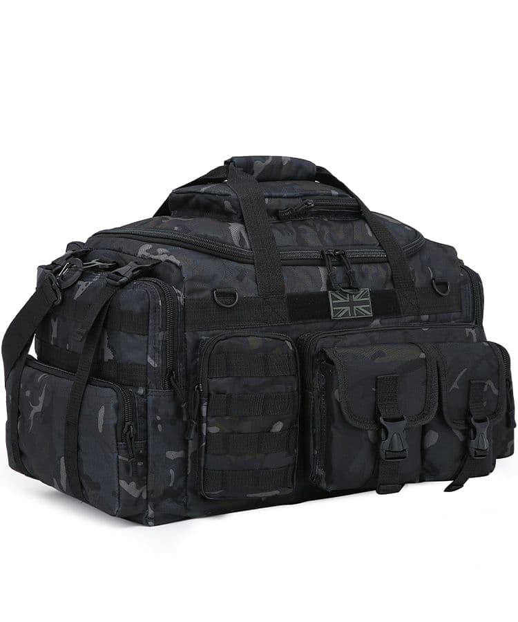 Kombat UK Saxon Holdall - 50 Litre - BTP Black
