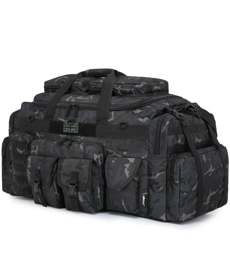 Kombat UK Saxon Holdall - 125 Litre - Black BTP