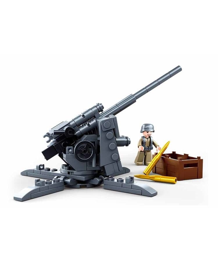 Kombat UK Sluban Anti-Aircraft Gun Building Kit - B0852