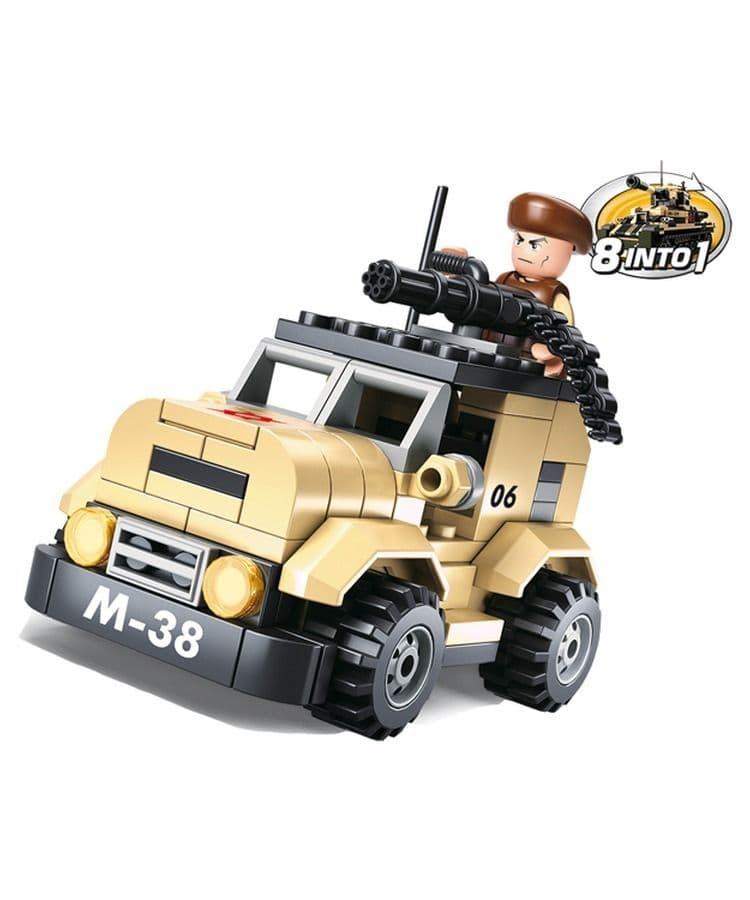 Kombat UK Sluban Army Patrol Car Model Kit - B0587A