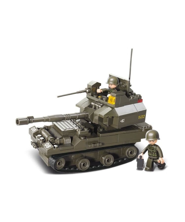 Kombat UK Sluban Army Tank Building Set - B0282