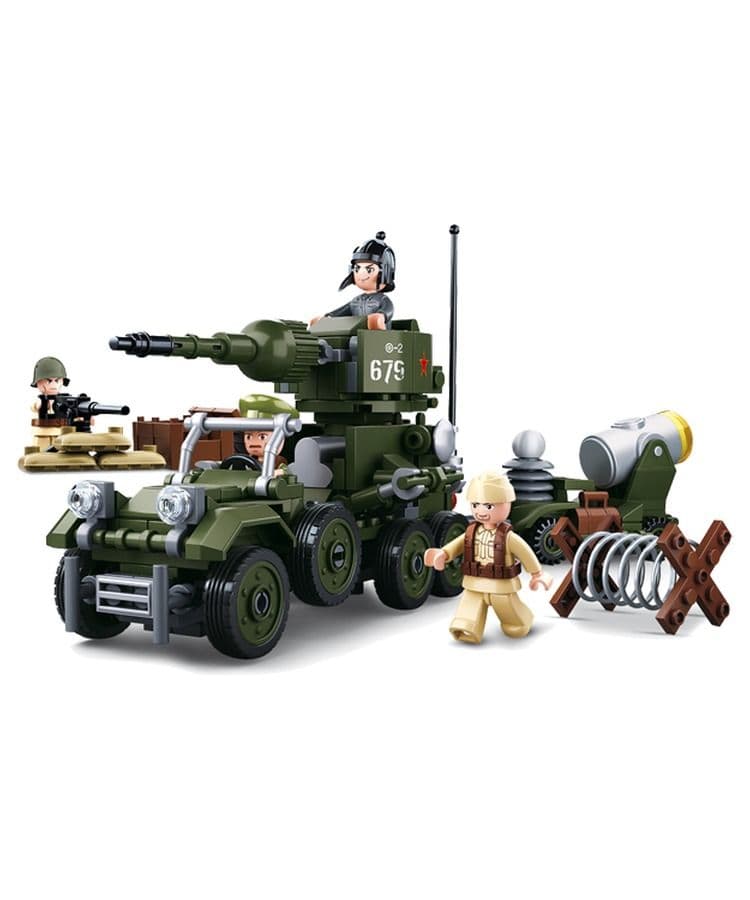 Kombat UK Sluban WWII 4 in 1 Building Block Set - B0679