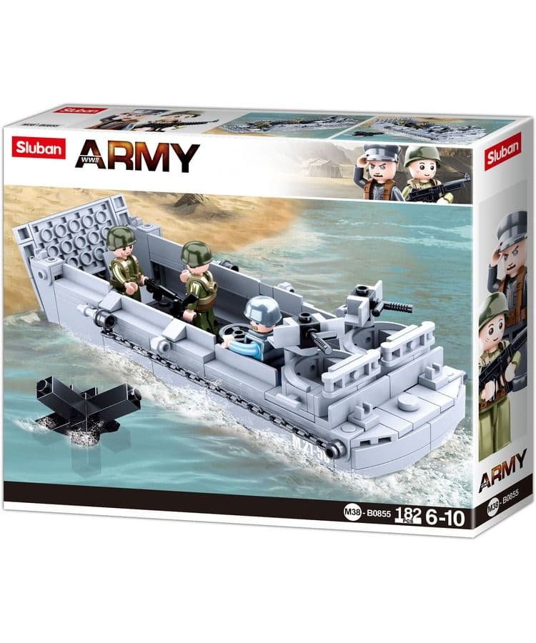 Kombat UK Sluban Landing Craft Building Set - B0855