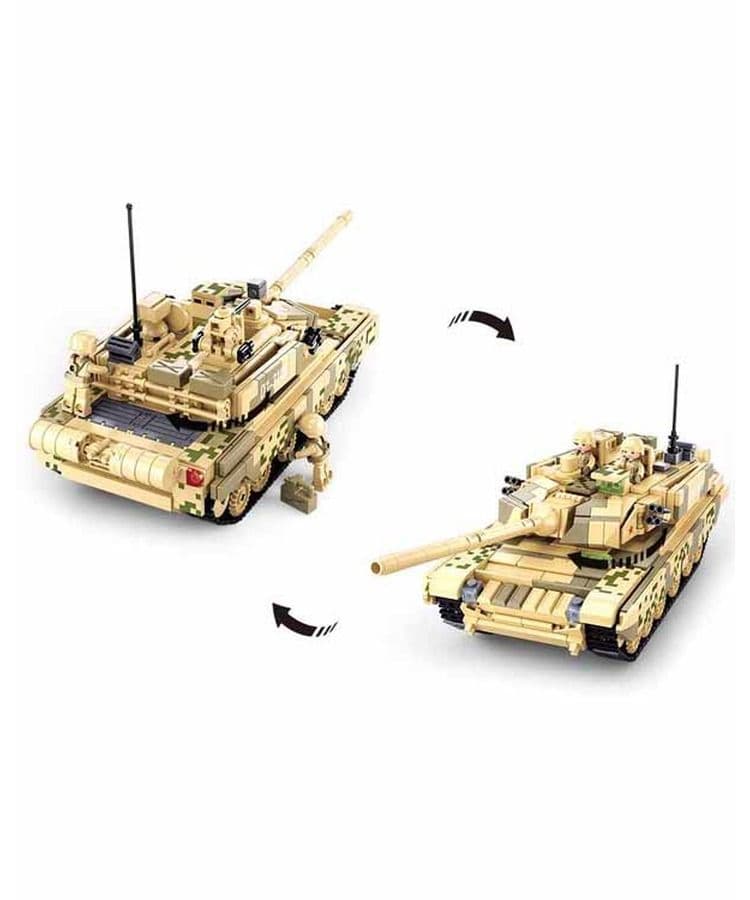 Kombat UK Sluban Main Battle Tank Model Kit - B0790