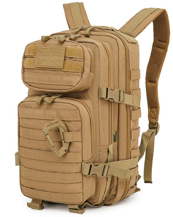 Kombat UK Small Molle Assault Pack - 28 Litre - Coyote