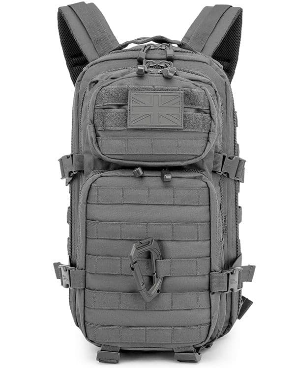 Kombat UK Small Molle Assault Pack - 28 Litre - Gunmetal Grey