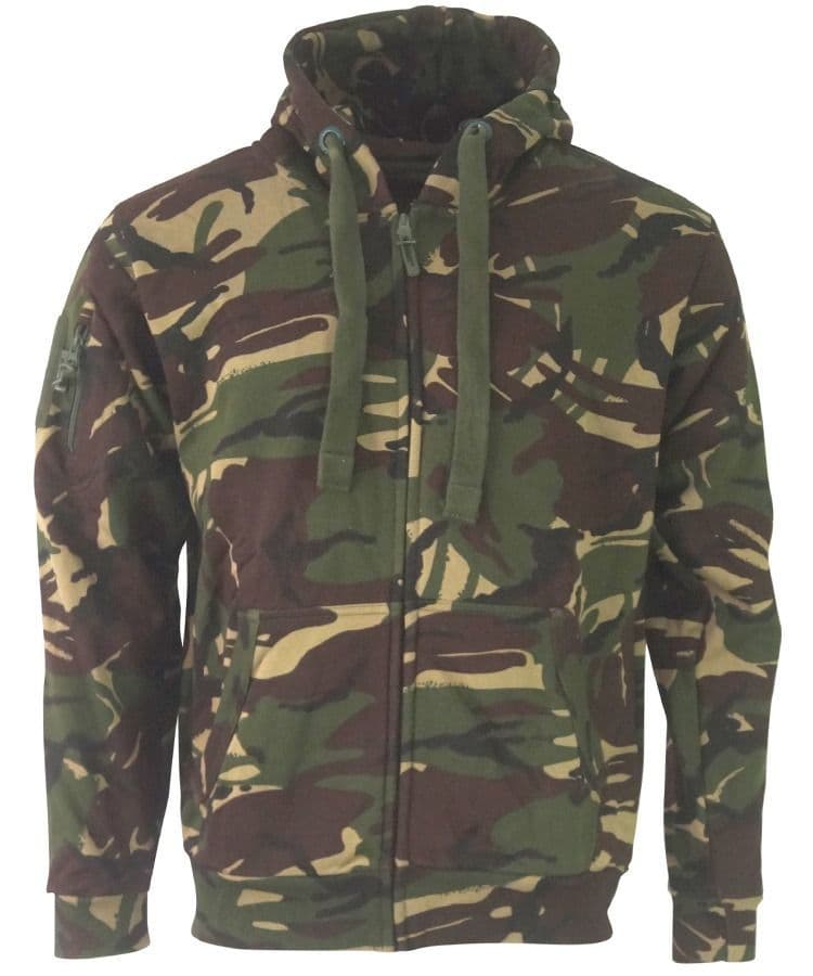 Kombat UK Spec-Ops Full Zip Hoodie in DPM Camo