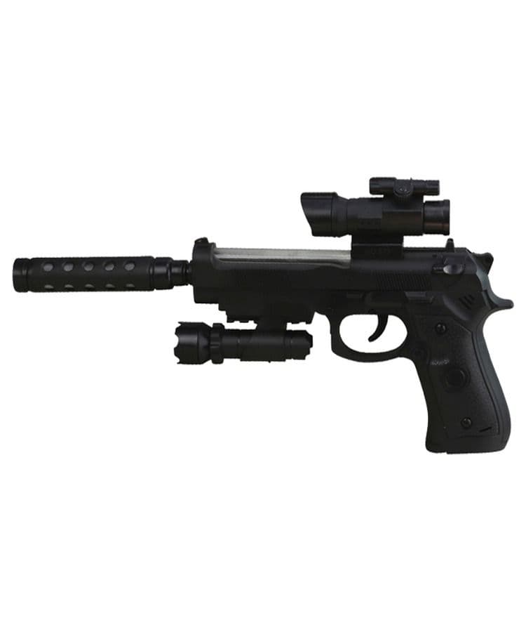 Kombat UK Special Forces Kids Toy Pistol (813B) - Black - Toy Gun