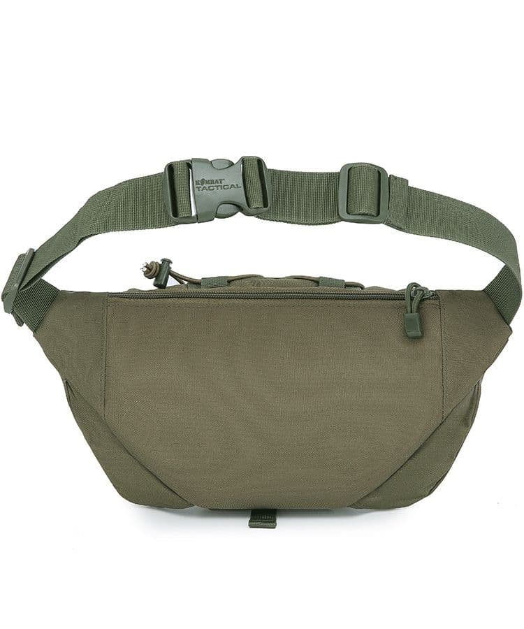 Kombat UK Tactical Waist Bag In Olive Green