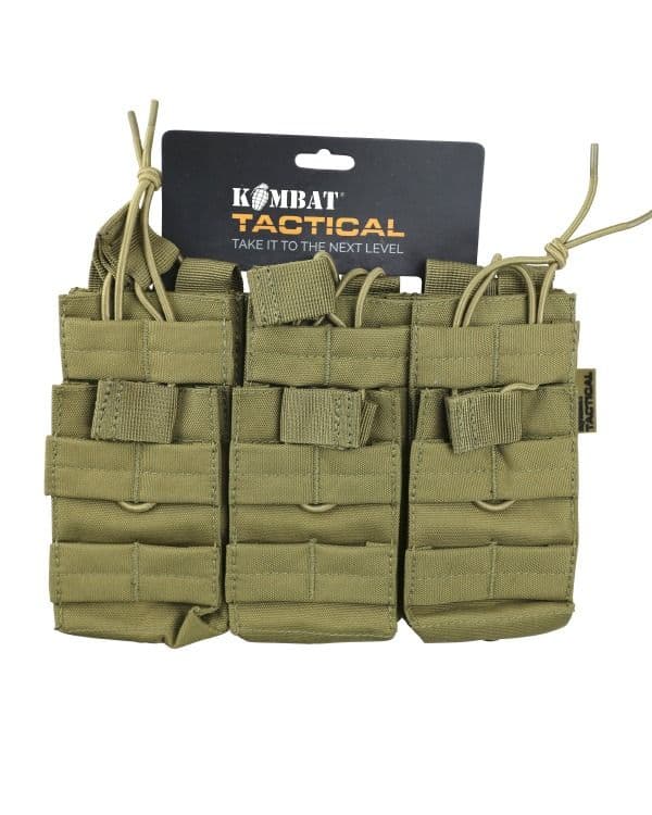 Kombat UK Triple Duo Magazine Pouch - Coyote