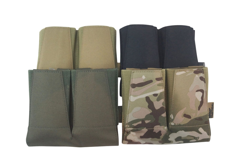 Kombat UK Vanguard Double Mag Pouch - Olive Green