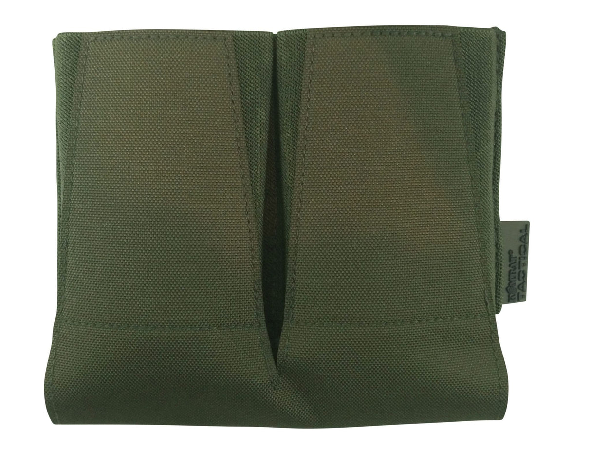 Kombat UK Vanguard Double Mag Pouch - Olive Green