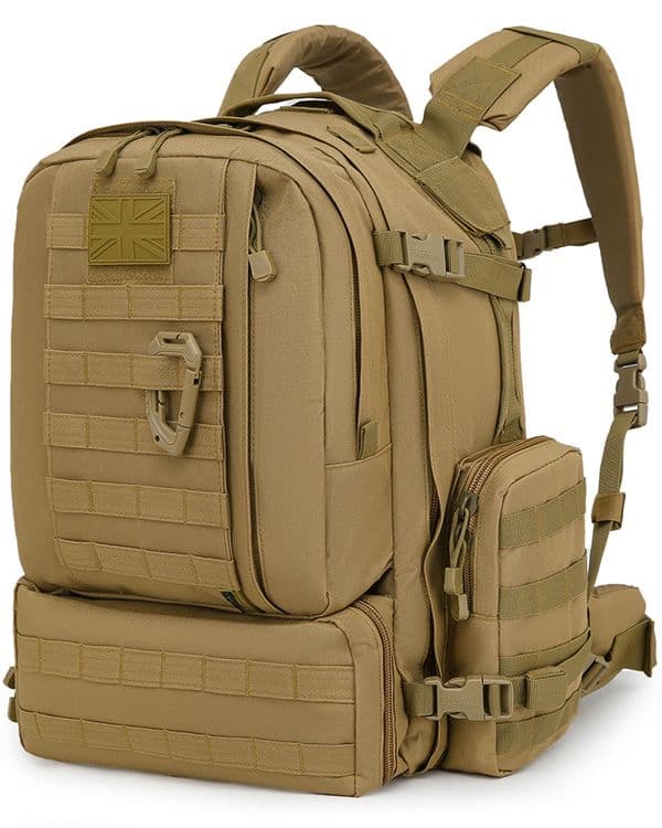 Kombat UK Viking Patrol Pack 60-Litre Backpack - Coyote Brown