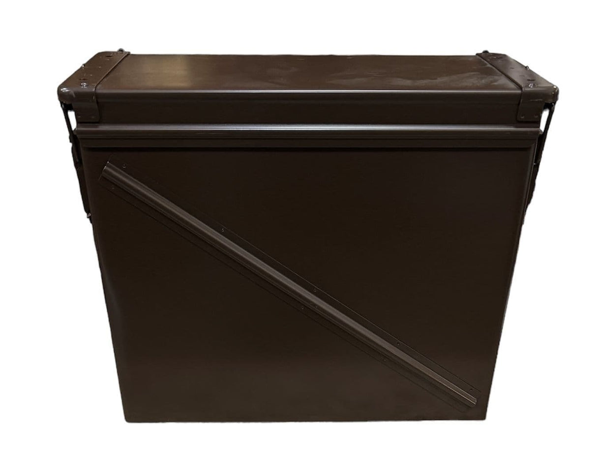 Military M548 Brown Large Metal Ammo Box - Brand New