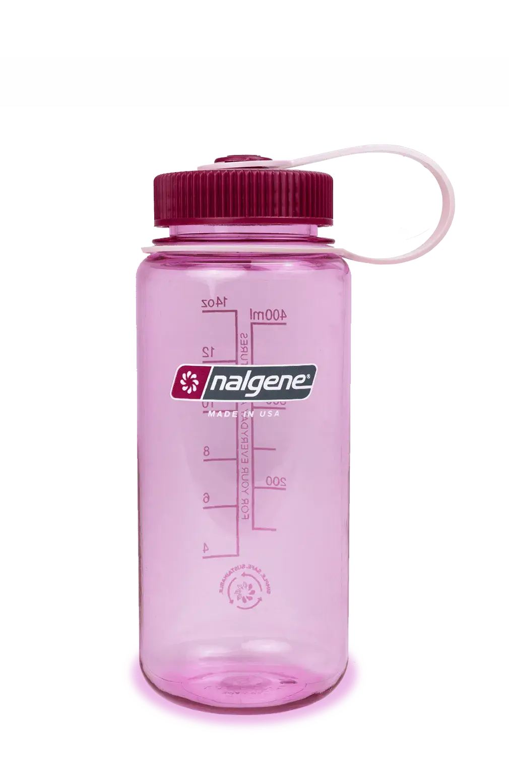 Nalgene 16oz / 0.5L Wide Mouth Sustain Water Bottle - Cosmo