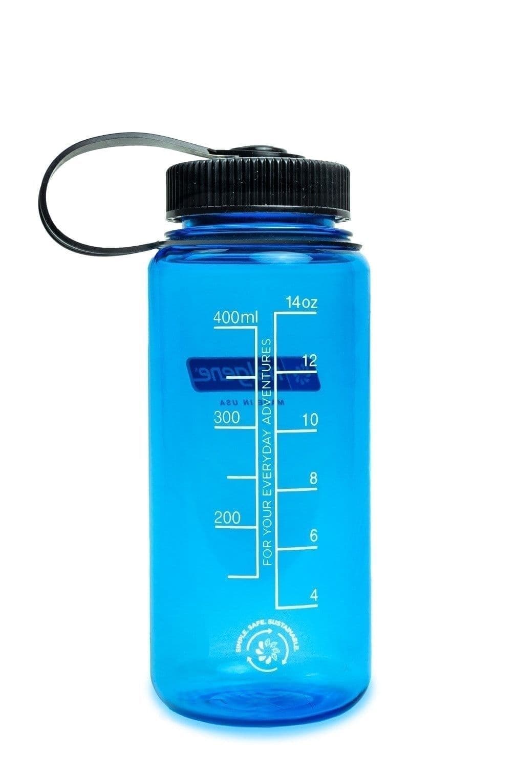 Nalgene 16oz / 0.5L Wide Mouth Sustain Water Bottle - Slate Blue