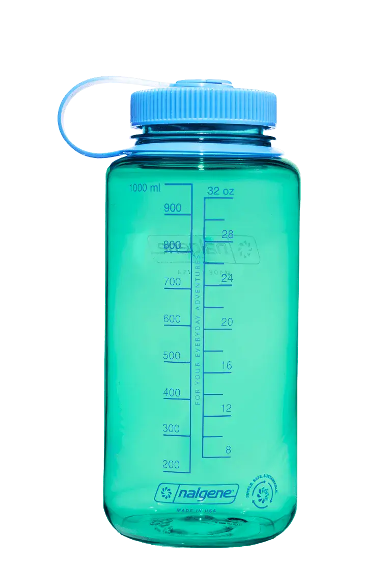 Nalgene 32oz / 1L Wide Mouth Sustain Water Bottle - Pastel Green
