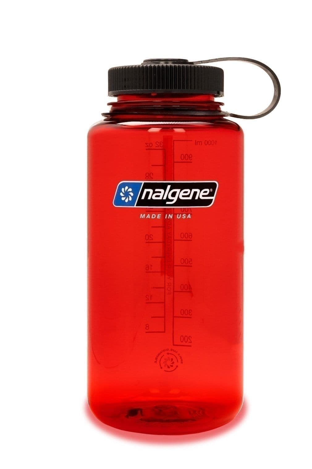Nalgene 32oz / 1L Wide Mouth Sustain Water Bottle - Red