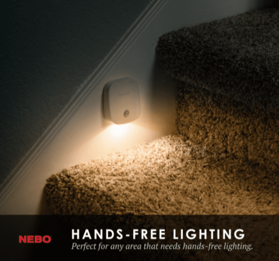 Nebo LED Motion Sensor Night Light - Pack Of 3