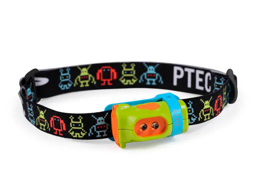 Princeton Tec Bot Kid's LED Head Torch - Lime Green