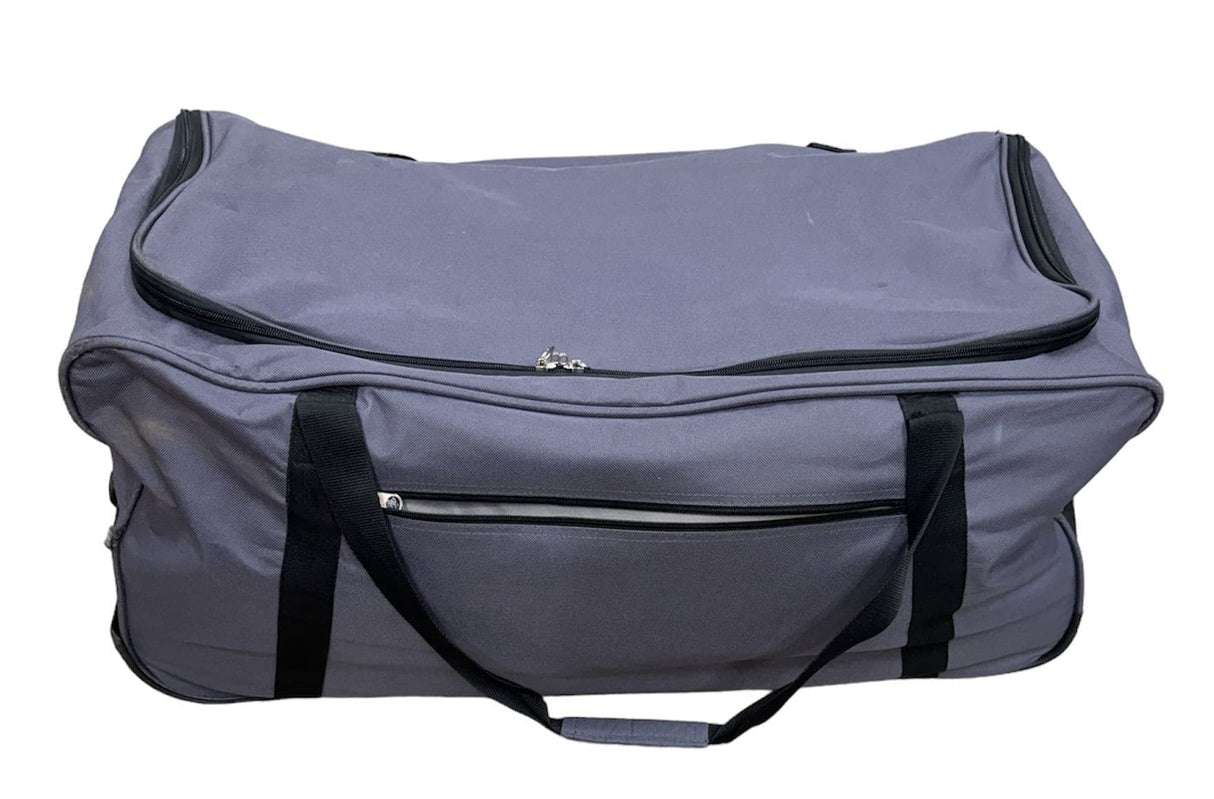 Riot Police XXL Black Wheeled Holdall - Grey