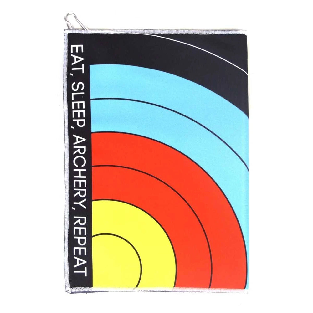 Man Kung Socx Eat Sleep Archery Repeat towel