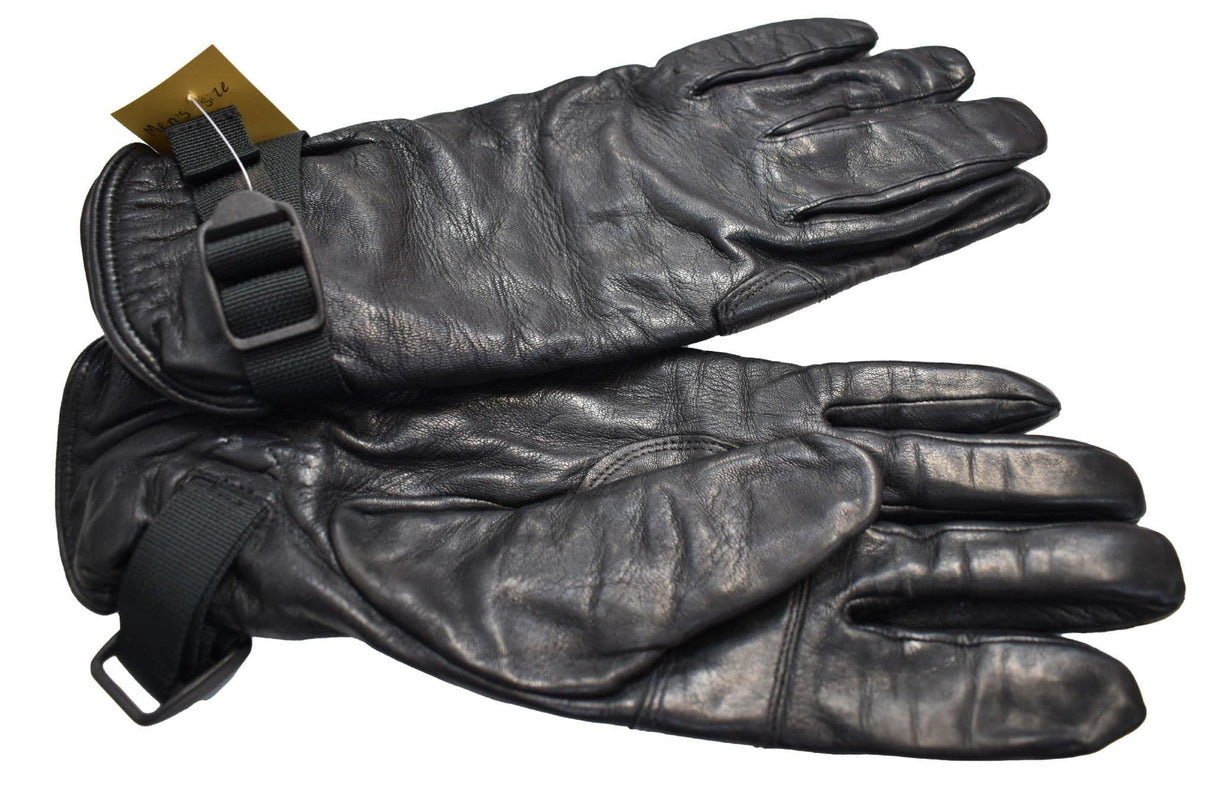 Southcombe Men's Black Combat Leather Gloves