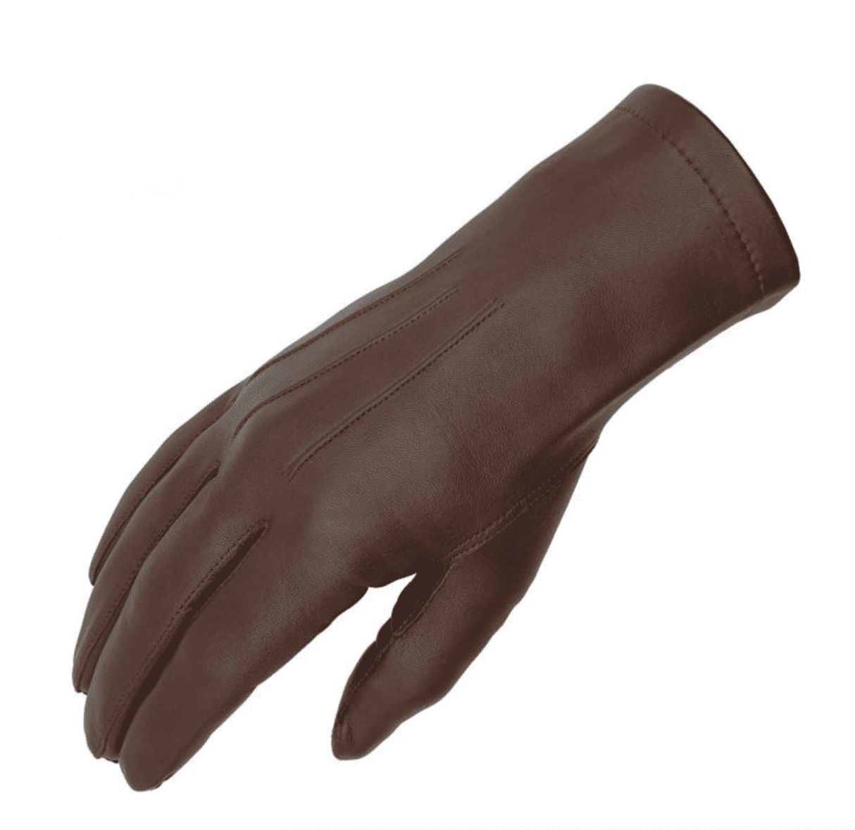 Southcombe Men's Unlined Brown Uniform Leather Gloves - Supergrade